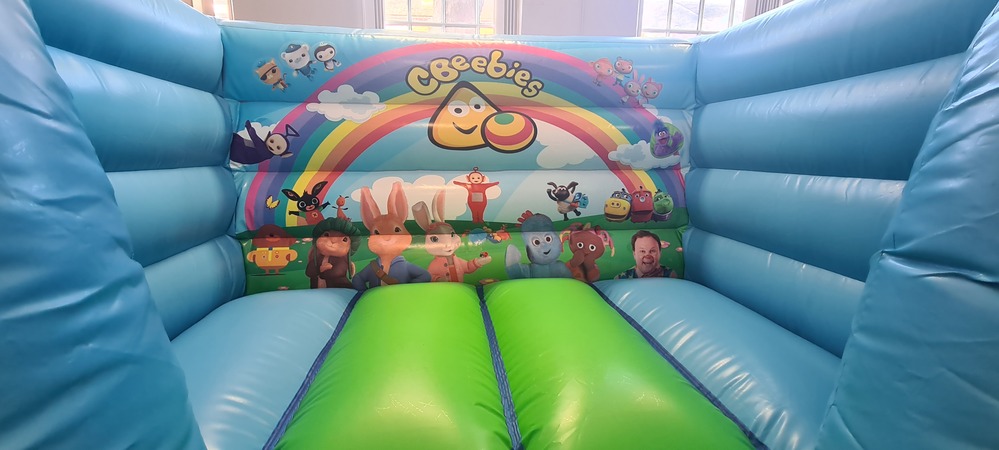  Cbeebie bouncy castle