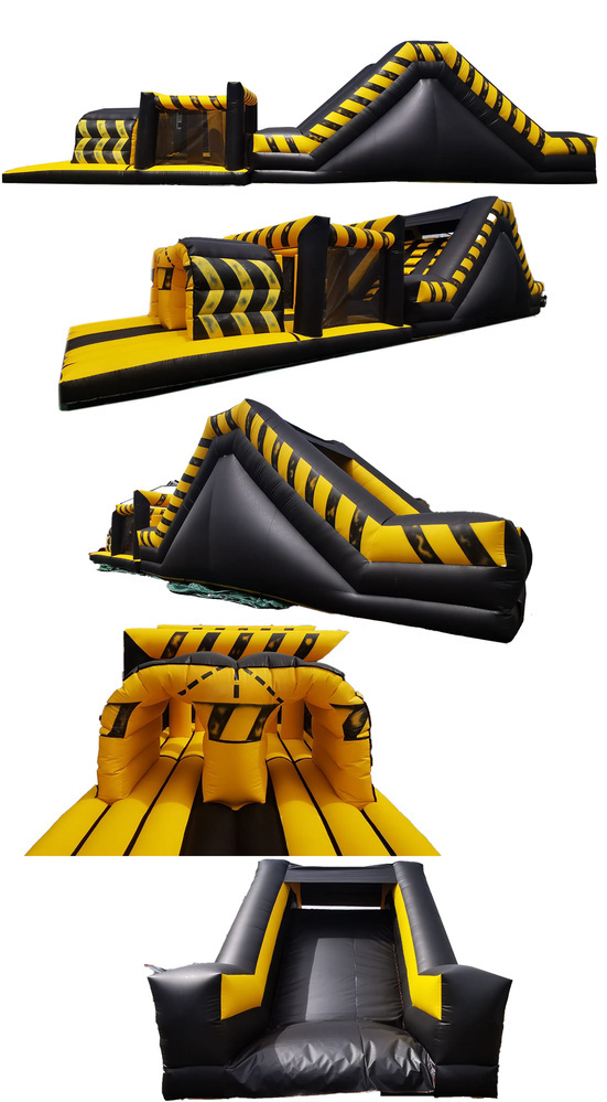 Blk Yellow Obstacle 9ft Platform 